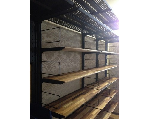 Полка перфорированная металлическая 900х300